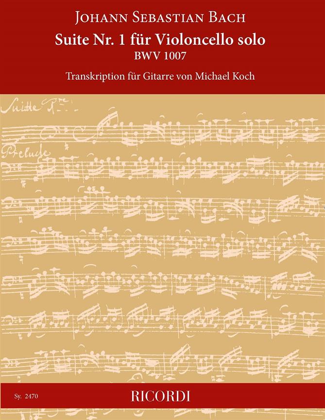 Suite Nr. 1 für Violoncello solo BWV 1007